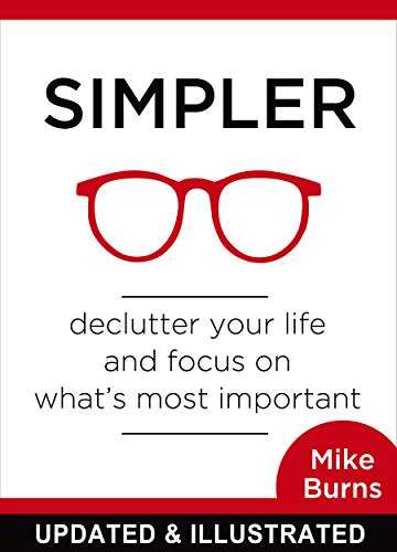 Cover of book Simpler: Declutter Your Life and Focus on What's Most Important